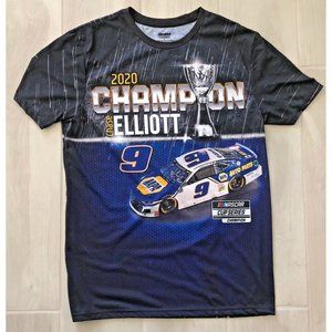 RARE OUT OF STOCK HENDRICK CHASE ELLIOTT 2020 DOUBLE SIDED CHAMPIONSHIP XL SHIRT